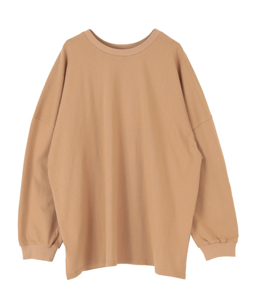 titivate（ティティベイト）の「ｵｰﾊﾞｰｻｲｽﾞｶｯﾄｿｰﾄｯﾌﾟｽ（Tシャツ/カットソー・レディース・オフホワイト/ベージュ/チャコール/ブラック・S/M）」の11枚目の写真