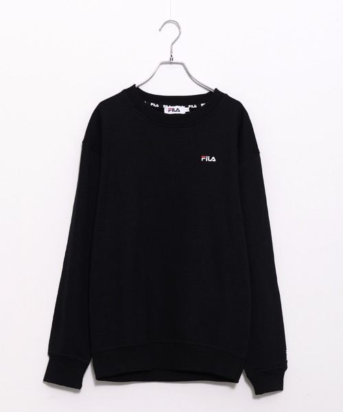 FILA(フィラ)の「【FILA/フィラ】ワンポイント ビックシルエット 刺繍ロゴ スウェット トレーナー 裏毛(スウェット・メンズ・ホワイト/ブラック/ネイビー/杢グレー/ベージュ/アッシュブラウン/ダークベージュ/アッシュグレー・LL/M/L/3L)」の15枚目の写真