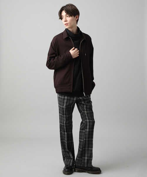 JUNRED（ジュンレッド）の「TRジップアップブルゾン（ブルゾン・メンズ・ブラック/ベージュ/ワイン・S/M/L）」の14枚目の写真