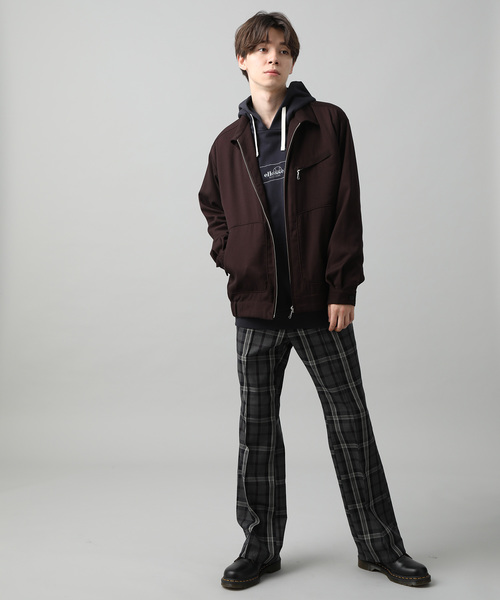 JUNRED（ジュンレッド）の「TRジップアップブルゾン（ブルゾン・メンズ・ブラック/ベージュ/ワイン・S/M/L）」の15枚目の写真