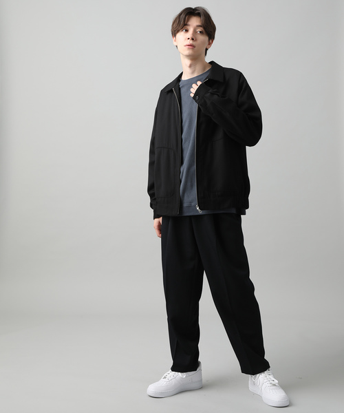 JUNRED（ジュンレッド）の「TRジップアップブルゾン（ブルゾン・メンズ・ブラック/ベージュ/ワイン・S/M/L）」の18枚目の写真