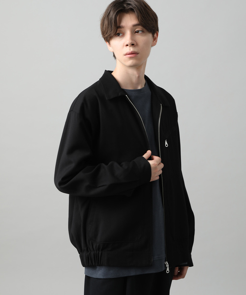 JUNRED（ジュンレッド）の「TRジップアップブルゾン（ブルゾン・メンズ・ブラック/ベージュ/ワイン・S/M/L）」の19枚目の写真