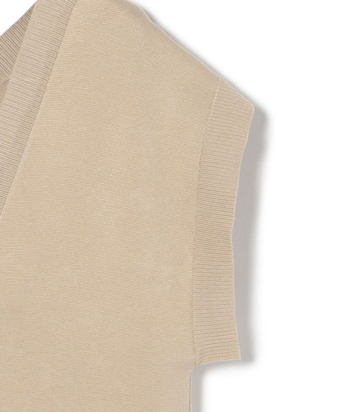 SHIPS Days（シップスデイズ）の「SHIPS Days:プルオーバーニット（ニット/セーター・レディース・ダークグレー/ベージュ・ONE SIZE）」の4枚目の写真