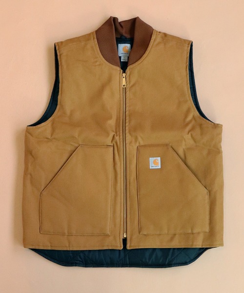 Carhartt(カーハート)の「【carhartt/カーハート】M Duck Vest V01(ベスト)」|ブラウン