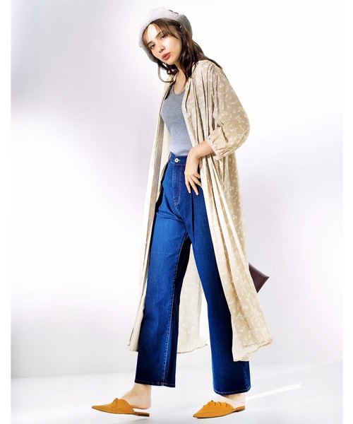 GeeRA(ジーラ)の「バンドカラーギャザーデザインワンピース(ワンピース・レディース・ブラック/ベージュ/ミント・MEDIUM/LARGE/X-LARGE/XX-LARGE)」の10枚目の写真