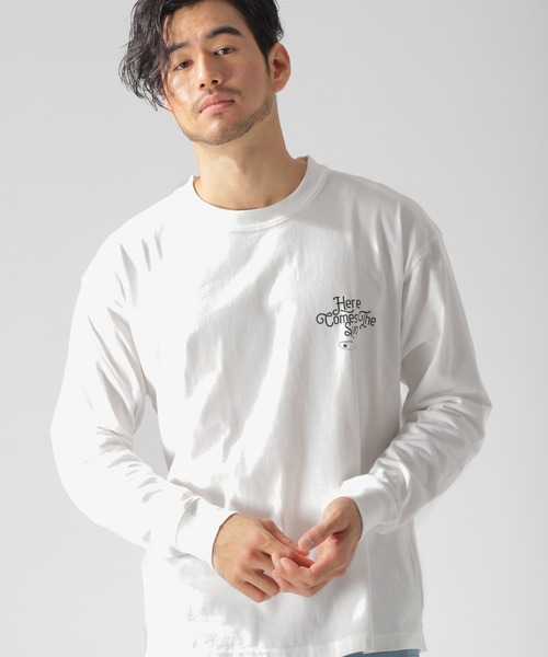 BAYFLOW(ベイフロー)の「【POSER(ポーザー)】Nov L/S TEE(Tシャツ/カットソー・メンズ・ホワイト/ライトグレー/ブラック/ベージュ/オフホワイト/オレンジ・MEDIUM/LARGE)」の14枚目の写真