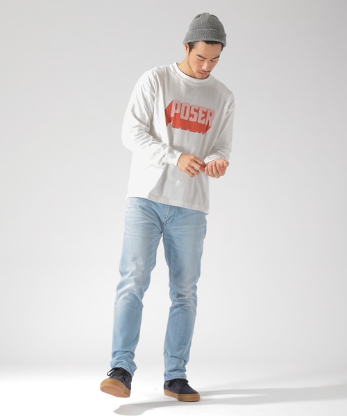 BAYFLOW(ベイフロー)の「【POSER(ポーザー)】Nov L/S TEE(Tシャツ/カットソー・メンズ・ホワイト/ライトグレー/ブラック/ベージュ/オフホワイト/オレンジ・MEDIUM/LARGE)」の20枚目の写真