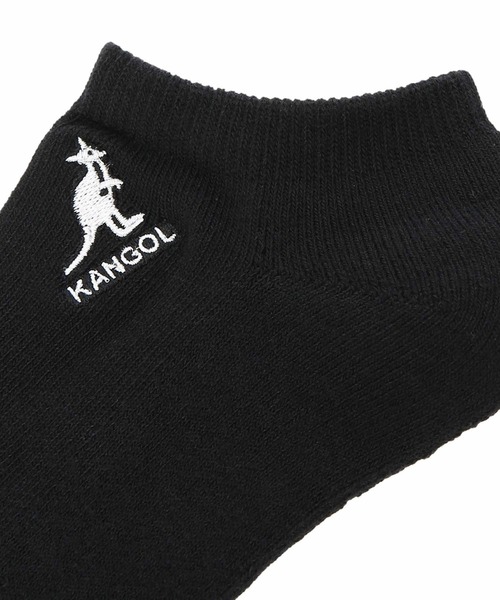 KANGOL(カンゴール)の「【KANGOL】カンゴール/アンクル丈ソックス/メンズ /無地3足セット(ソックス/靴下・メンズ・ホワイト/ブラック/マルチ・FREE)」の6枚目の写真