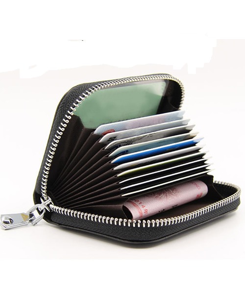 DAY CLOSET（デイ クローゼット）の「RFIDスキミング防止牛革カードケース（カードケース・レディース・グレー/レッド/ピンク/ブラウン/ブラック/ブルー・ONE SIZE）」の7枚目の写真