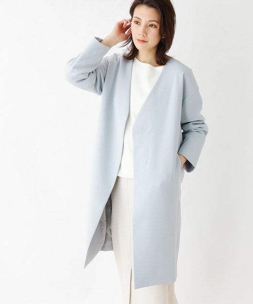 セール ノーカラーコート ノーカラーコート Hushush ハッシュアッシュ のファッション通販 Zozotown