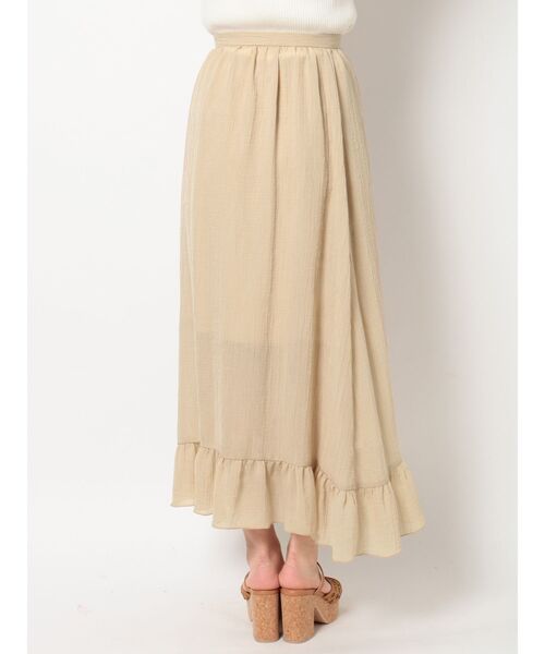 dazzlin（ダズリン）の「ライトアングルフリルスカート（スカート・レディース・ベージュ/オフホワイト/グリーン・SMALL/MEDIUM）」の22枚目の写真