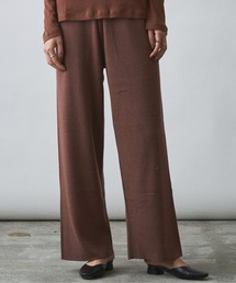 audrey and john wad（オードリーアンドジョンワッド）の「ニットワイドパンツ -ウォッシャブル-（その他パンツ）」