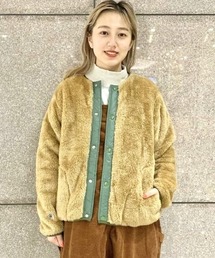 BEAMS BOY | Champion × BEAMS BOY / 別注 ボア スナップ ジャケット 20AW(ブルゾン)