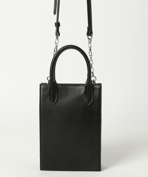 PAGEBOY（ページボーイ）の「スタッズショルダー（ショルダーバッグ・レディース・ブラック/オフホワイト/ライム/ブラック系その他/ブラック系その他2・FREE）」の13枚目の写真