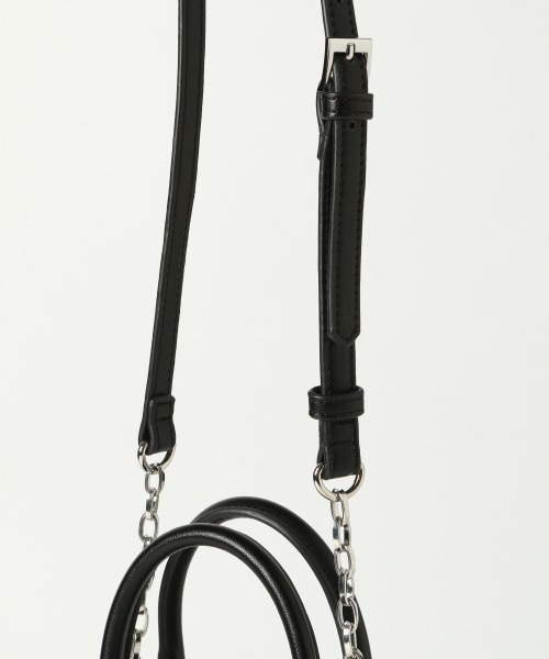 PAGEBOY（ページボーイ）の「スタッズショルダー（ショルダーバッグ・レディース・ブラック/オフホワイト/ライム/ブラック系その他/ブラック系その他2・FREE）」の20枚目の写真