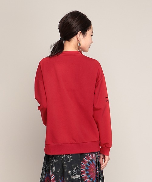 Desigual（デシグアル）の「スウェット長袖 MALAUI（スウェット・レディース・レッド・M/S/L/2L）」の6枚目の写真