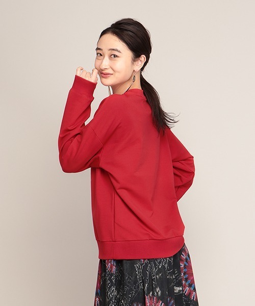 Desigual（デシグアル）の「スウェット長袖 MALAUI（スウェット・レディース・レッド・M/S/L/2L）」の7枚目の写真