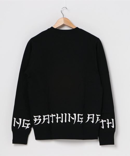 A BATHING APE（アベイシングエイプ）の「A BATHING APE LETTER（スウェット・メンズ・ホワイト/ブラック・XX-LARGE/LARGE/X-LARGE/XXX-LARGE/MEDIUM/SMALL）」の3枚目の写真