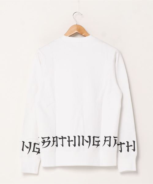 A BATHING APE（アベイシングエイプ）の「A BATHING APE LETTER（スウェット・メンズ・ホワイト/ブラック・XX-LARGE/LARGE/X-LARGE/XXX-LARGE/MEDIUM/SMALL）」の4枚目の写真