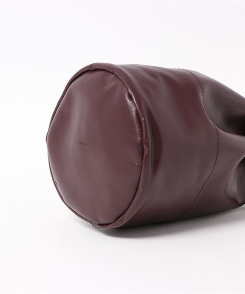 TODAYFUL(トゥデイフル)の「レザーサークルポシェット(ハンドバッグ・レディース・キナリ/ブラック/バーガンディー・FREE)」の5枚目の写真