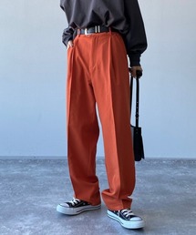 PAGEBOY | 【新色追加】【WEB限定アイテム】センタープレススラックス(タックパンツ)(スラックス)