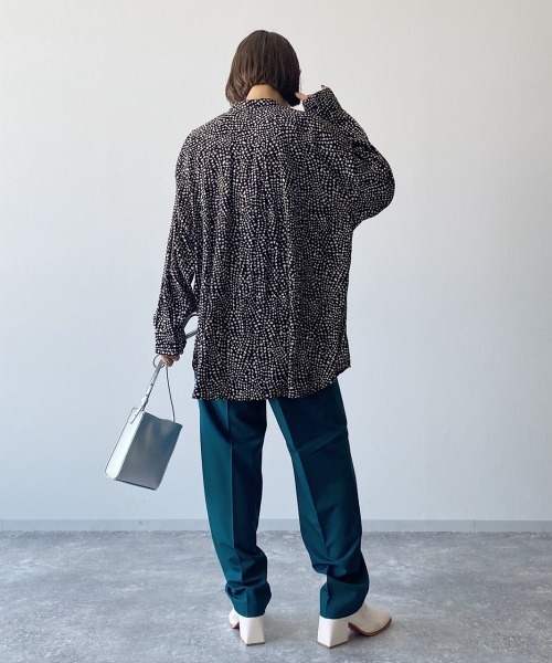 PAGEBOY(ページボーイ)の「【WEB限定アイテム】センタープレススラックス(タックパンツ)(スラックス・レディース・ダークブラウン/ダークブルー/ダークパープル/レッド/ミント/オレンジ・SMALL/MEDIUM)」の20枚目の写真