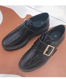 R&E | 【R&E】トラックソールベルテッドマニッシュシューズ(パンプス)