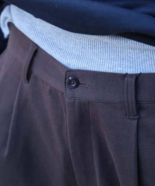 Blue Standard (ブルースタンダード)の「【BLUE STANDARD】ストレッチフラノリラックスパンツ リラクシング仕様 ワンマイル/リラックスウエアとしてもオススメ(その他パンツ・メンズ・ブラック/ブラウン・MEDIUM/LARGE/X-LARGE)」の14枚目の写真