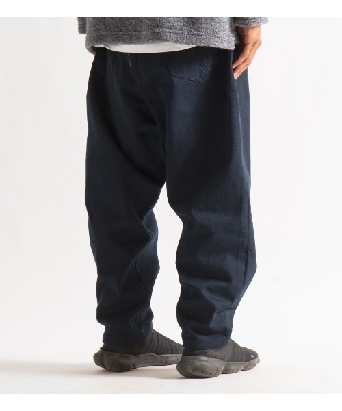 APPLEBUM(アップルバム)の「Loose Color Tapered Pants(その他パンツ・メンズ・ホワイト/ネイビー/ブラウン/ベージュ・MEDIUM/X-LARGE/LARGE)」の21枚目の写真