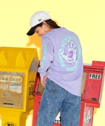 SANTA CRUZ（サンタクルーズ）の「【ムラサキスポーツ別注】SANTACRUZ/サンタクルーズ   バックプリント ビッグシルエットロンT  502211421（Tシャツ/カットソー・キッズ）」