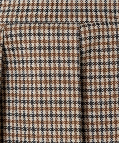 moi tytto（モイテュット）の「チェックプリーツスカパン【セットアップ可能】（スカート・レディース・ナチュラル/ブラウン・FREE）」の13枚目の写真