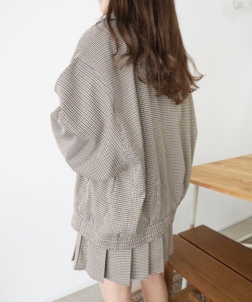 moi tytto（モイテュット）の「チェックプリーツスカパン【セットアップ可能】（スカート・レディース・ナチュラル/ブラウン・FREE）」の3枚目の写真