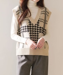 レディースのベスト チェック柄 ファッション通販 Zozotown