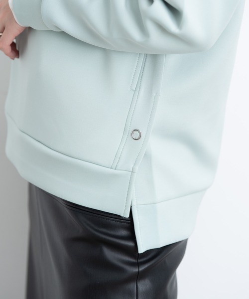 Aunt Marie's（アントマリーズ）の「ボンディングプルオーバーパーカー/ Aunt Marie’ｓ（パーカー・レディース・ライトブルー/ブラック/ライトグリーン/アイボリー・FREE）」の17枚目の写真