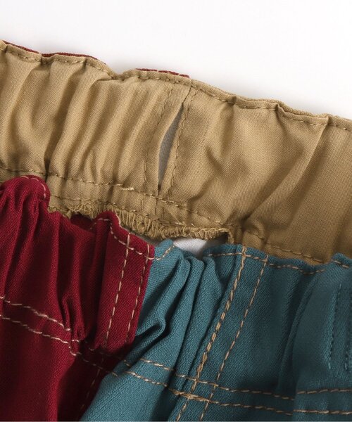 BREEZE（ブリーズ）の「もっとストレッチジョガーパンツ 10分丈（その他パンツ・キッズ・ベージュ/レインボー/インディゴブルー・90/150/120/110/100/130/140）」の14枚目の写真