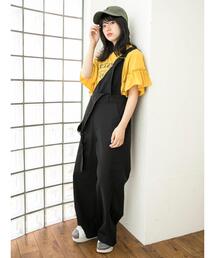 ブランド古着 E Hyphen World Gallery イーハイフンワールドギャラリーのサロペット オーバーオール古着通販 Zozoused