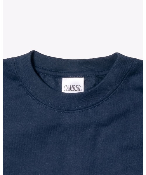 CAMBER（キャンバー）の「「CAMBER キャンバー」ユニセックス 8オンス ヘヴィーウェイト　クルーネック ショートスリーブ ポケット Tシャツ（Tシャツ/カットソー・メンズ・バーガンディー/ホワイト/ブラック/オレンジ/レッド/ナチュラル/ロイヤルブルー/グレー/ゴールド/ダークグリーン・SMALL/MEDIUM/X-LARGE/LARGE）」の11枚目の写真