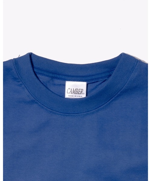 CAMBER（キャンバー）の「「CAMBER キャンバー」ユニセックス 8オンス ヘヴィーウェイト　クルーネック ショートスリーブ ポケット Tシャツ（Tシャツ/カットソー・メンズ・バーガンディー/ホワイト/ブラック/オレンジ/レッド/ナチュラル/ロイヤルブルー/グレー/ゴールド/ダークグリーン・SMALL/MEDIUM/X-LARGE/LARGE）」の20枚目の写真