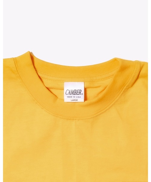 CAMBER（キャンバー）の「「CAMBER キャンバー」ユニセックス 8オンス ヘヴィーウェイト　クルーネック ショートスリーブ ポケット Tシャツ（Tシャツ/カットソー・メンズ・バーガンディー/ホワイト/ブラック/オレンジ/レッド/ナチュラル/ロイヤルブルー/グレー/ゴールド/ダークグリーン・SMALL/MEDIUM/X-LARGE/LARGE）」の15枚目の写真