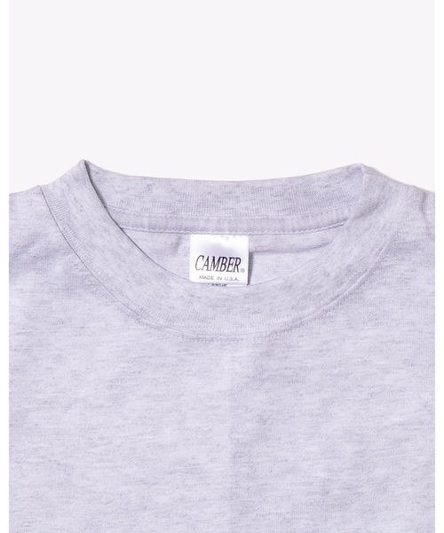 CAMBER（キャンバー）の「「CAMBER キャンバー」ユニセックス 8オンス ヘヴィーウェイト　クルーネック ショートスリーブ ポケット Tシャツ（Tシャツ/カットソー・メンズ・バーガンディー/ホワイト/ブラック/オレンジ/レッド/ナチュラル/ロイヤルブルー/グレー/ゴールド/ダークグリーン・SMALL/MEDIUM/X-LARGE/LARGE）」の12枚目の写真