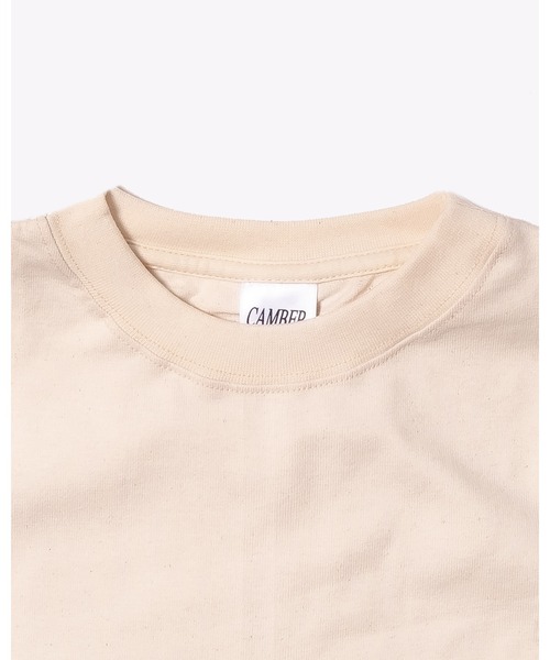CAMBER（キャンバー）の「「CAMBER キャンバー」ユニセックス 8オンス ヘヴィーウェイト　クルーネック ショートスリーブ ポケット Tシャツ（Tシャツ/カットソー・メンズ・バーガンディー/ホワイト/ブラック/オレンジ/レッド/ナチュラル/ロイヤルブルー/グレー/ゴールド/ダークグリーン・SMALL/MEDIUM/X-LARGE/LARGE）」の22枚目の写真