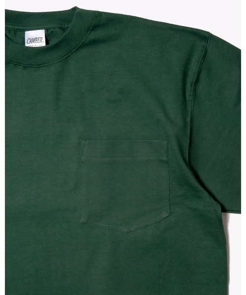 CAMBER（キャンバー）の「「CAMBER キャンバー」ユニセックス 8オンス ヘヴィーウェイト　クルーネック ショートスリーブ ポケット Tシャツ（Tシャツ/カットソー・メンズ・バーガンディー/ホワイト/ブラック/オレンジ/レッド/ナチュラル/ロイヤルブルー/グレー/ゴールド/ダークグリーン・SMALL/MEDIUM/X-LARGE/LARGE）」の19枚目の写真