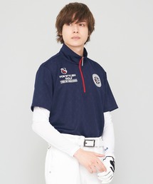 【FILA GOLF/フィラゴルフ】ロゴハーフジップ インナーセット シャツ