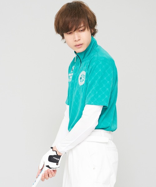 FILA(フィラ)の「【FILA GOLF/フィラゴルフ】ロゴハーフジップ インナーセット シャツ(その他トップス・メンズ・ターコイズブルー/ホワイト/ネイビー・L/LL/M)」の12枚目の写真