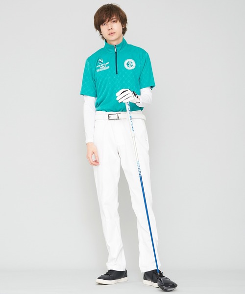FILA(フィラ)の「【FILA GOLF/フィラゴルフ】ロゴハーフジップ インナーセット シャツ(その他トップス・メンズ・ターコイズブルー/ホワイト/ネイビー・L/LL/M)」の13枚目の写真