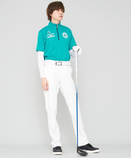 FILA(フィラ)の「【FILA GOLF/フィラゴルフ】ロゴハーフジップ インナーセット シャツ(その他トップス・メンズ・ターコイズブルー/ホワイト/ネイビー・L/LL/M)」の14枚目の写真