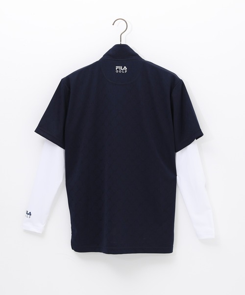 FILA(フィラ)の「【FILA GOLF/フィラゴルフ】ロゴハーフジップ インナーセット シャツ(その他トップス・メンズ・ターコイズブルー/ホワイト/ネイビー・L/LL/M)」の21枚目の写真