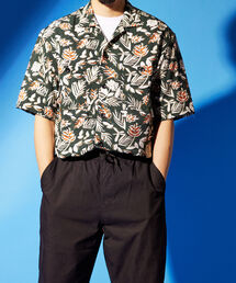 NOLLEY'S goodman | 【WORK ABOUT/ワークアバウト】LONG VACATION SHIRT　アロハシャツ　総柄シャツ　オープンカラーシャツ(シャツ/ブラウス)