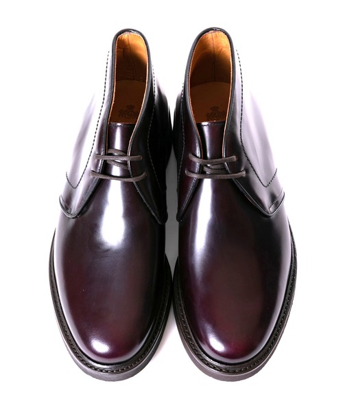 Berwick1707(バーウィック)の「Berwick バーウィック チャッカブーツ 370 ヴィブラム ソール(ブーツ・メンズ・ブラック/バーガンディー/ブラウン・6/8/8.5/6.5/5/7/7.5/5.5/4.5/9)」の10枚目の写真