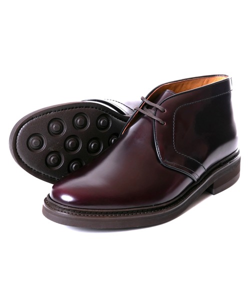 Berwick1707(バーウィック)の「Berwick バーウィック チャッカブーツ 370 ヴィブラム ソール(ブーツ・メンズ・ブラック/バーガンディー/ブラウン・6/8/8.5/6.5/5/7/7.5/5.5/4.5/9)」の9枚目の写真